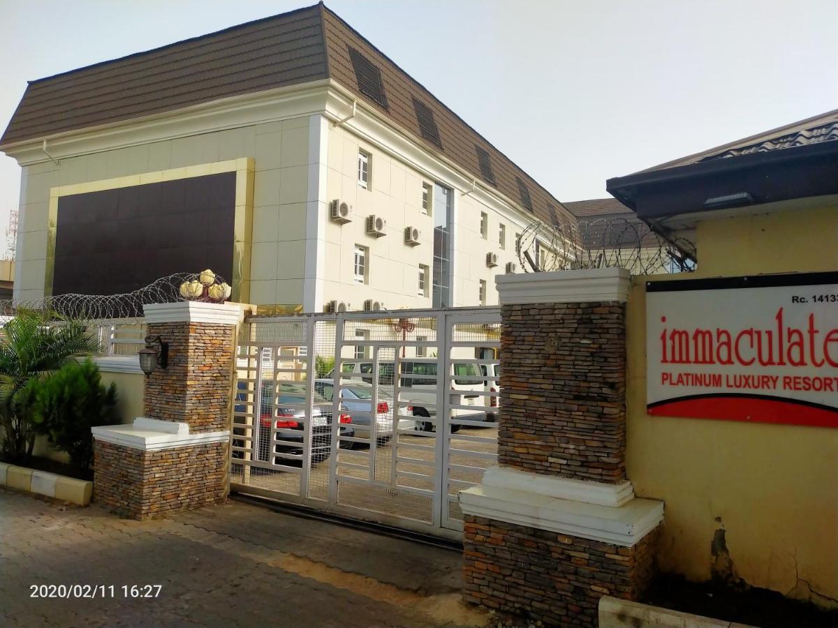 Immaculate Platinum Otel Abuja Dış mekan fotoğraf
